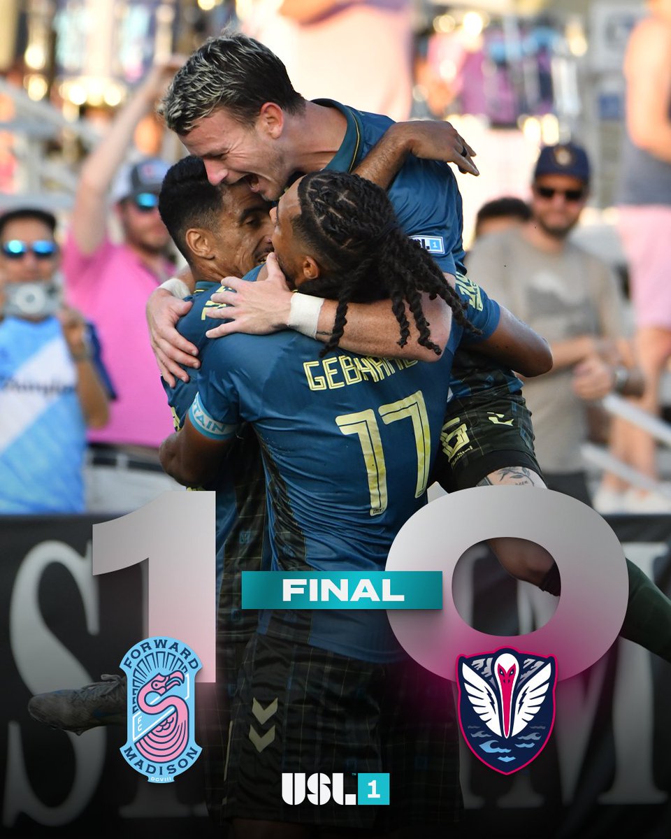 3️⃣ points stay in Madison <a href="/ForwardMSNFC/">Forward Madison FC</a> 🤝
