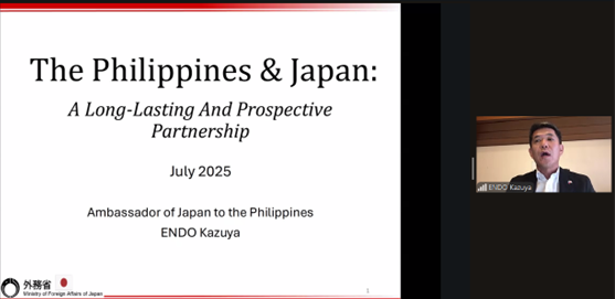 AmbJPNinPH's tweet image. Grateful for the opportunity to speak before faculties &amp;amp; students of @DLSUManila! Truly no better way to spend the 69th anniversary of 🇯🇵🤝🇵🇭 Friendship than by exchanging insights with today’s youth. Eager to work with all of you in the future as #PartnersInProgress! 🌏✨