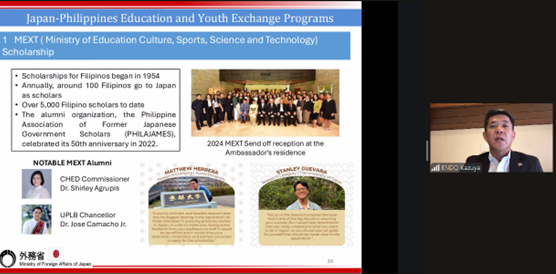 AmbJPNinPH's tweet image. Grateful for the opportunity to speak before faculties &amp;amp; students of @DLSUManila! Truly no better way to spend the 69th anniversary of 🇯🇵🤝🇵🇭 Friendship than by exchanging insights with today’s youth. Eager to work with all of you in the future as #PartnersInProgress! 🌏✨