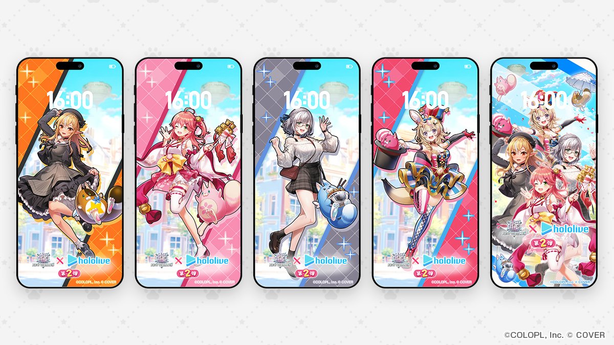 wcat_project's tweet image. 🎁 壁紙プレゼント 🎁
\\ 描きおろしイラスト使用!//
4人のコラボ壁紙をプレゼントにゃ*´꒳`ฅ
スマホやPCに設定して
コラボ第2弾を一緒に楽しみましょう!
▼ ダウンロードはこちら ▼
colopl.co.jp/shironekoproje…
#白猫プロジェクト
