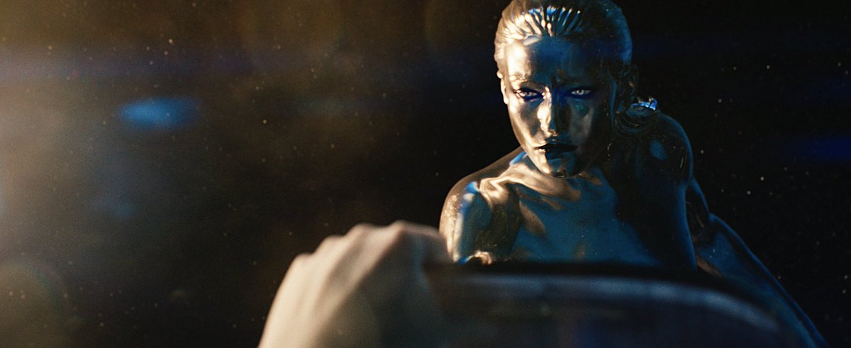 starkcanarie's tweet photo. The women of Fantastic Four did not come to play, they were 100% locked in. Vanessa Kirby as Sue Storm is the best addition to the mcu to this date, while Julia Garner leaves you wishing for her Silver Surfer to stay a little longer. Two absolute queens #TheFantasticFour https://t.co/RMTei1W5KK