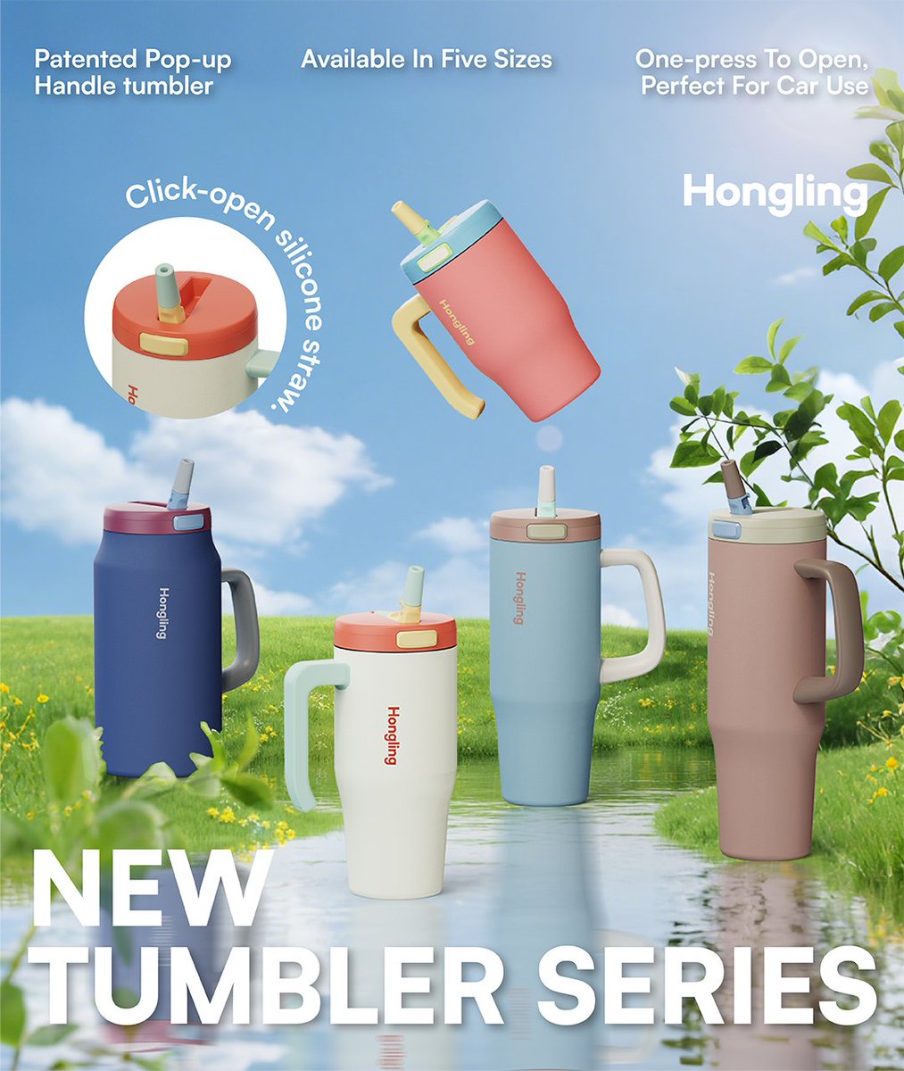DoraTang718's tweet photo. 🚀 Patented Pop-up Tumbler - Your Driving Essential! 🚗☕
One-click opening, perfect for busy lifestyles!
Ideal for wholesale/OEM/ODM orders! 🏭📦
#TumblerSupplier #Hongling #CustomMugs #BulkOrder #OEMManufacturer #CarCup #NewProductAlert https://t.co/jxMZVaKeJO