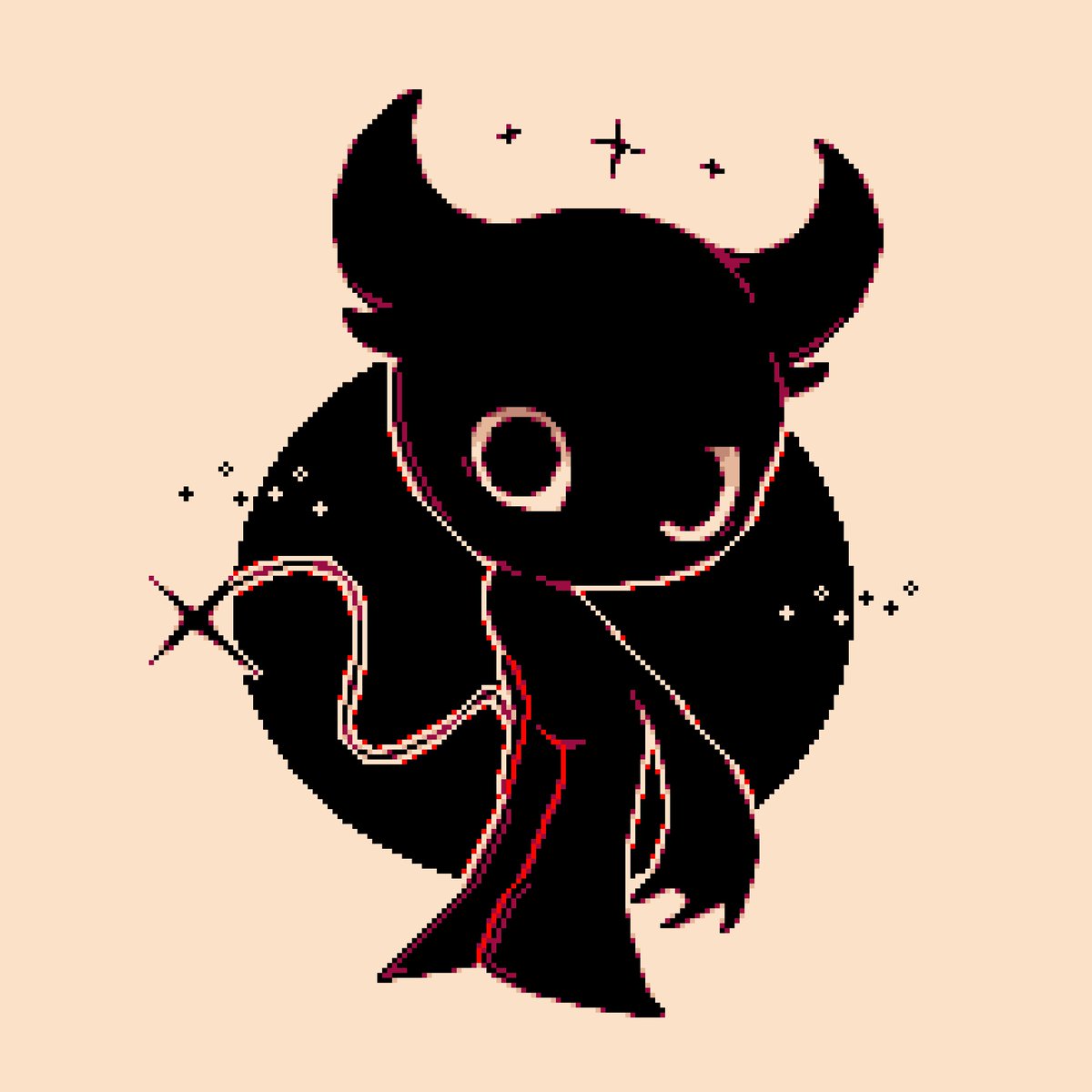 Day 328: 🔴⚫⚪✨
#pixelart