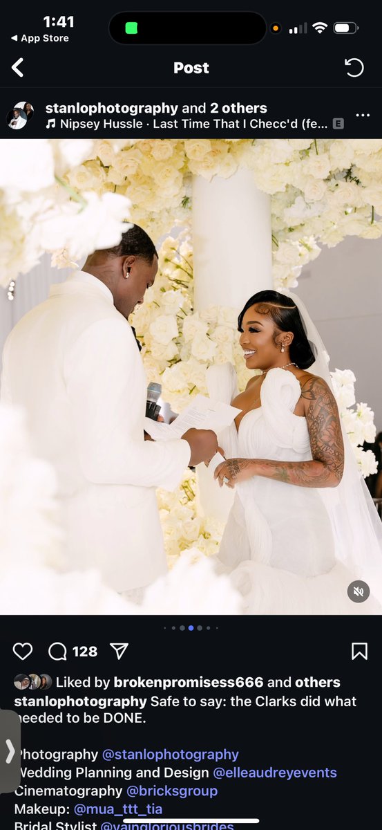 Wedding of the year damn I wish I was invited 😭😭😭😭