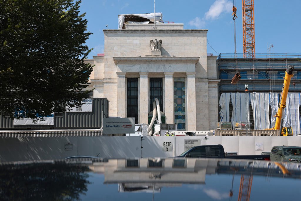 🚨 BREAKING: President Trump is visiting the Federal Reserve THURSDAY to check on Jerome Powell’s $2.5 BILLION “renovations” to the building

Powell attempted to BLOCK White House staff from visiting, so Trump decided he was PERSONALLY going.

Powell’s in some deep sh*t! 🤣🔥