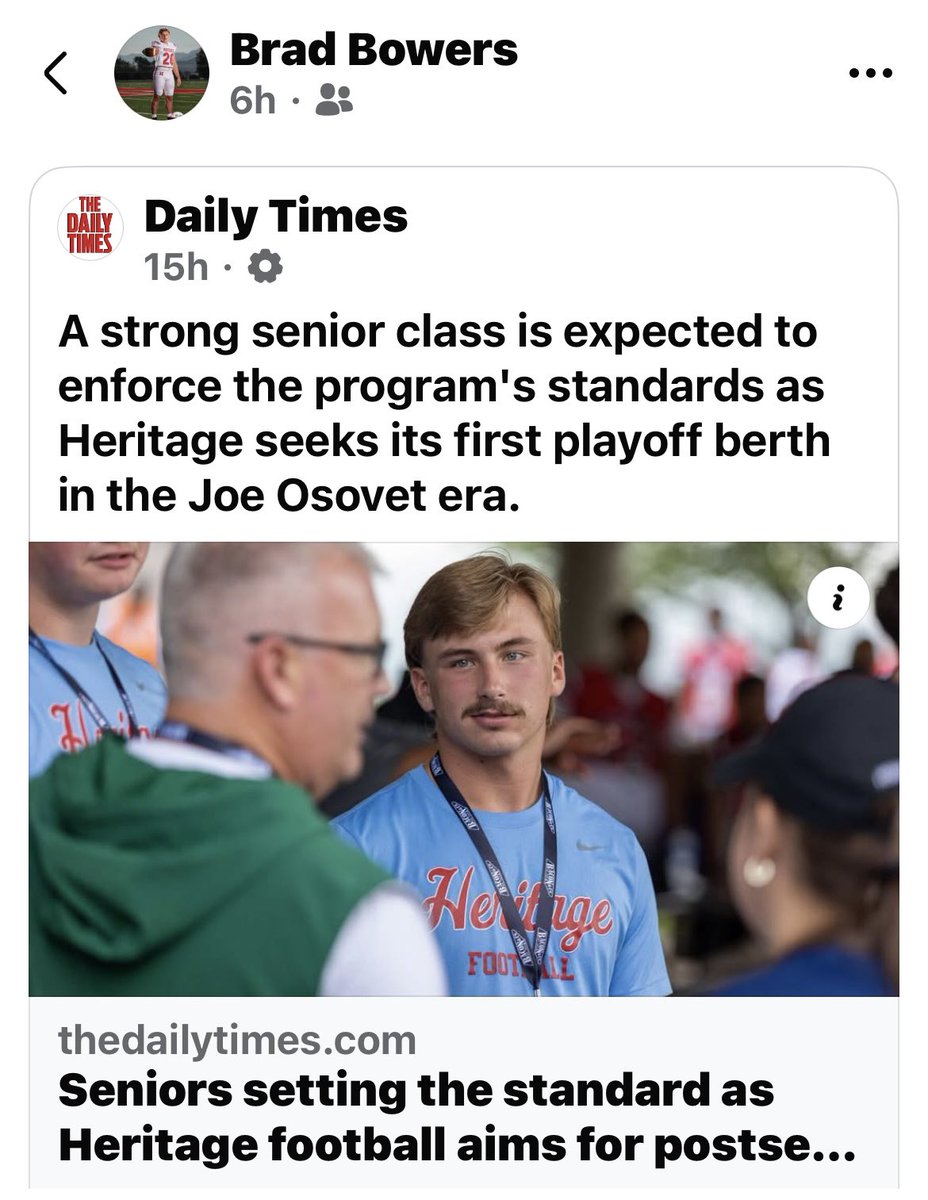 Proud of my son, Thomas. Can’t believe it’s his senior year….. keep climbing 🏈. Let’s go Mountaineers🏈🏈