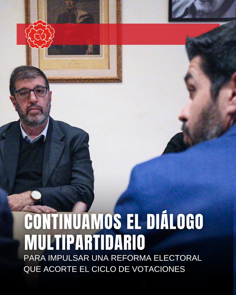 PartidoColorado's tweet image. Representando al Comité Ejecutivo Nacional, el Secretario General Andrés Ojeda y el Diputado Felipe Schipani visitaron la sede del @Frente_Amplio para promover un diálogo abierto sobre posibles reformas al proceso electoral 🤝 #ReformaElectoral #DiálogoPolítico
#PartidoColorado