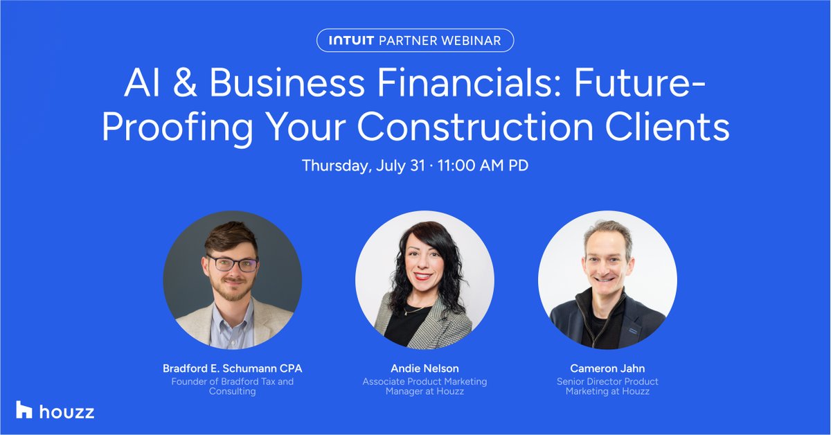 Contractors &amp; designers—see how Houzz Pro uses AI to simplify estimates, streamline 3D designs &amp; connect with QuickBooks.
✅ Less manual entry
✅ Smarter workflows
✅ Better client experiences
Learn how to make the most of it ➡️ bit.ly/4m6Lwfo