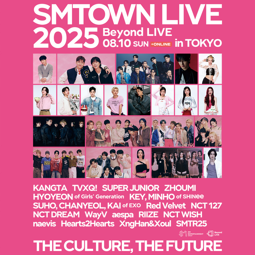 Beyond_LIVE's tweet image. Beyond LIVE - SMTOWN LIVE 2025 in TOKYO
๐ LIVE
-8/10(SUN) 3PM(JST)
๐ Price
LIVE + Re-Streaming ๏ฟฆ59,200 / 6,800ๅ / USD46.60
*ๆฌๅๅใฏBeyond LIVE Gift Card ็ป้ฒใใคใณใใใใฑใใ่ณผๅ
ฅๆฑบๆธๆๆฎตใจใใฆไฝฟ็จใงใใพใใ
โ
Beyond LIVE
๐bit.ly/beyondlive559
๐ซ Ticket Sales Periodโฆ
