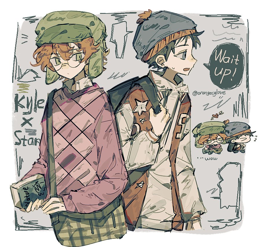 orangecylove's tweet photo. 💚#spkyle💙#spstan #southpark #kytan✨ https://t.co/0jWVgS5Kka