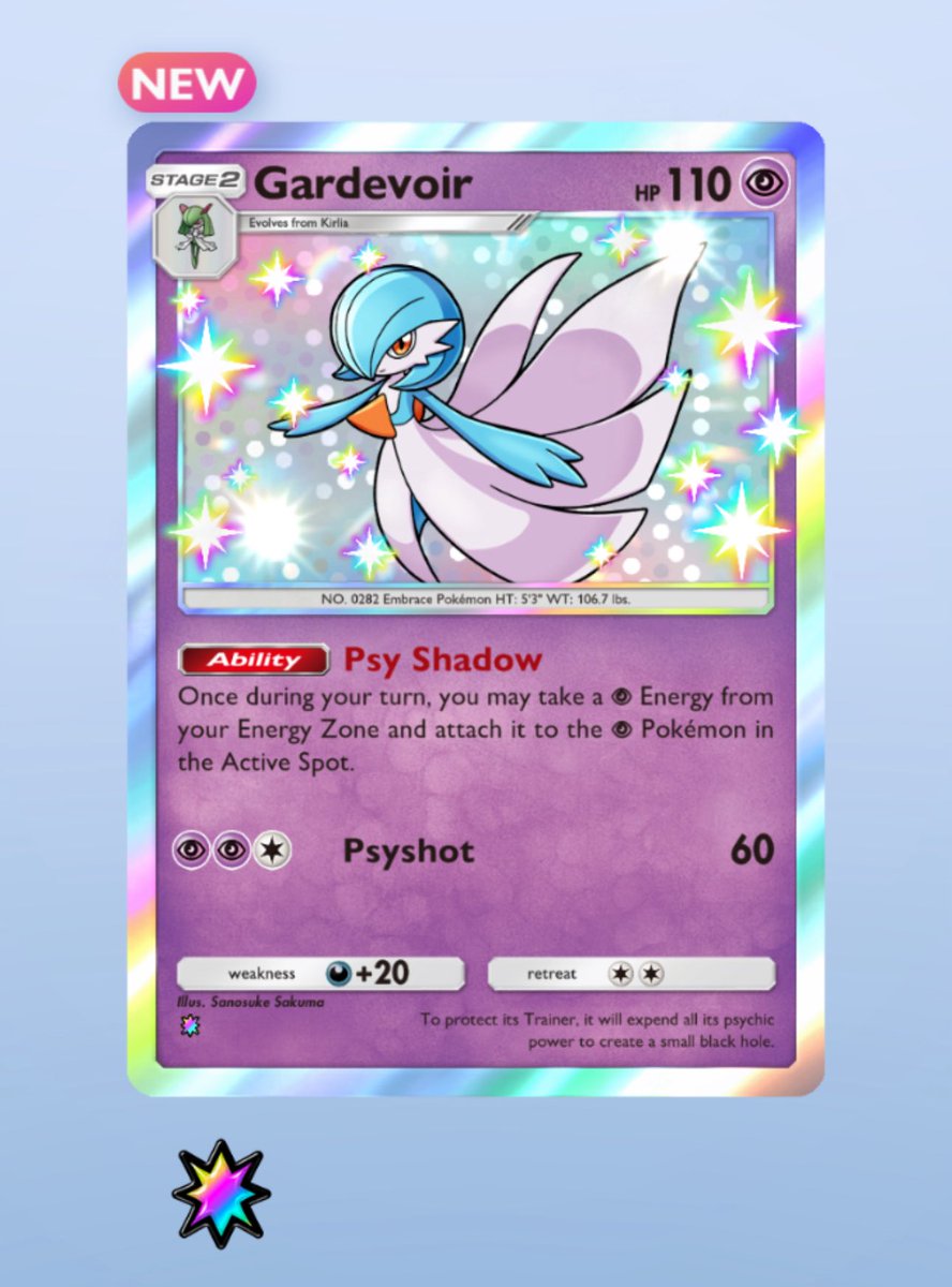Shiny Gardevoir! #PokemonTCGP