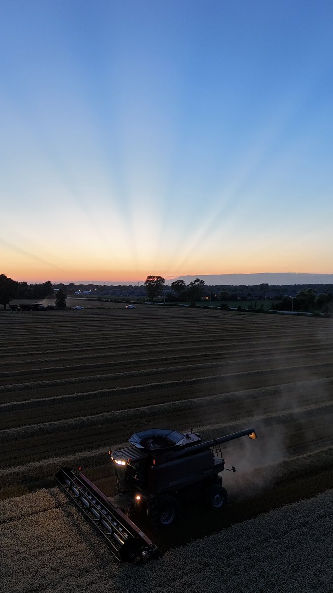 Lambton County Sunset tonight🌾