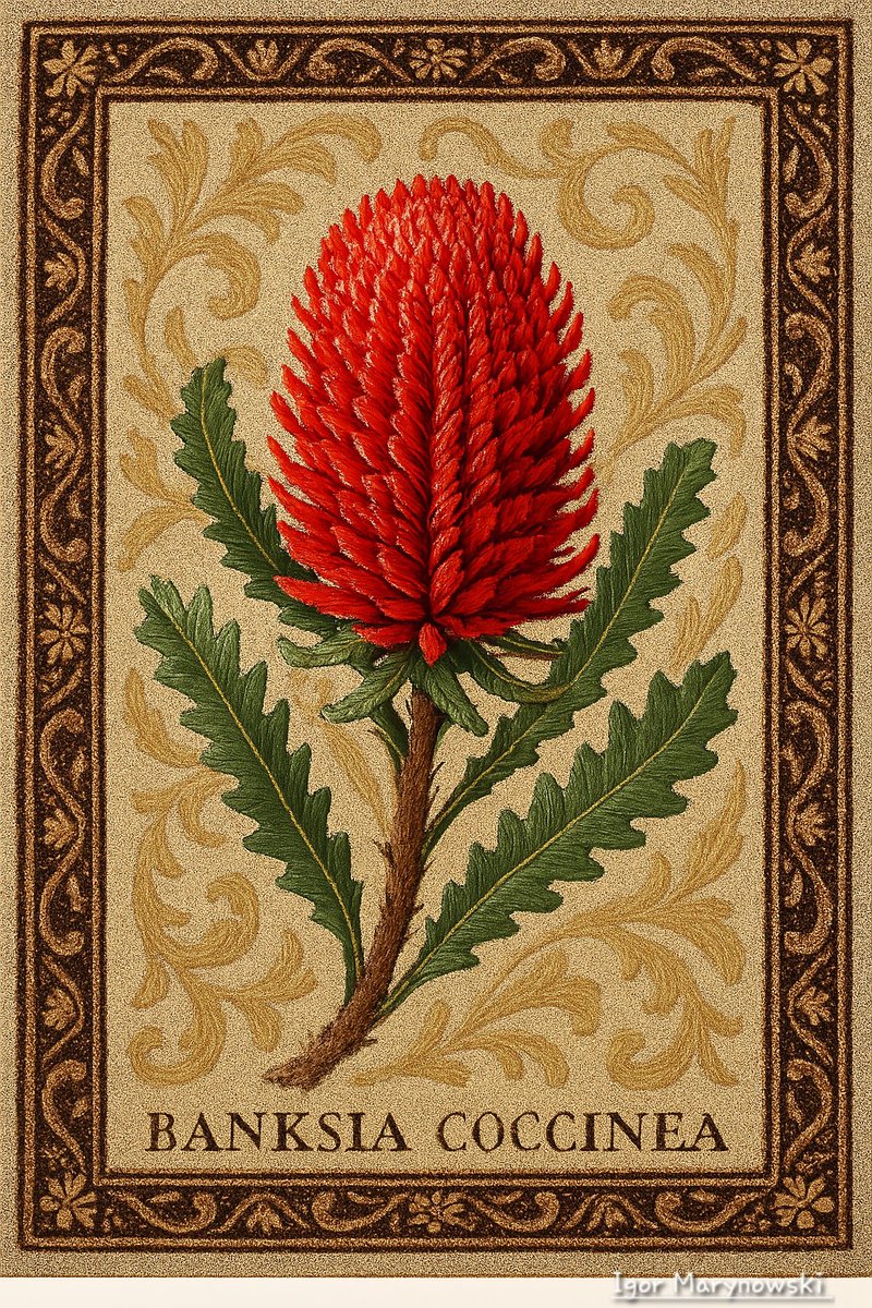 IgorMarynowski's tweet image. Beautiful  Banksia Coccinea to bring joy into the new day...