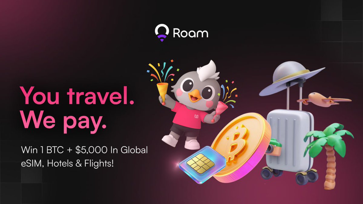 weRoamxyz's tweet image. Want to join the Roam X Umy Events?

This article has everything you need to know, from how to join to the rewards you can get. With Roam and Umy joining forces, your travel experience is about to get a major upgrade.

The events run until August 7, 2025, but some rewards are…