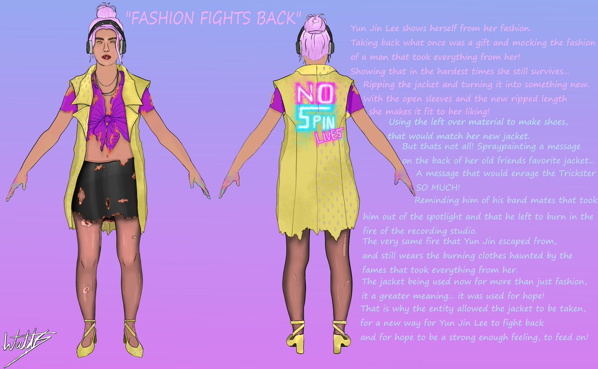 <a href="/DeadbyDaylight/">Dead by Daylight</a> Cutting it close i know
IM REALLY PROUD OF MYSELF WITH THIS!! 
it was a lot of trial and error  but im really happy with not only just the drawing but the design and how much i went into the lore with it! 

I had a lot of fun with drawing this and i think that's all that matters!