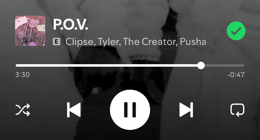 RyanExceptShort's tweet image. Idk if anyone cares but they changed it so the beat during Malice’s verse goes back to the og beat halfway though