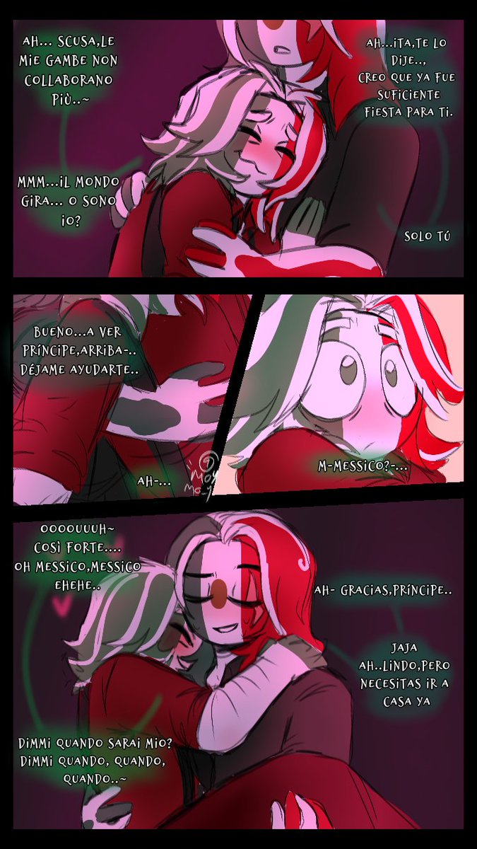 Moymo_y's tweet image. Imprevisto pt:4
(Moy no sabe hacer viñetas)
#CountryHumans