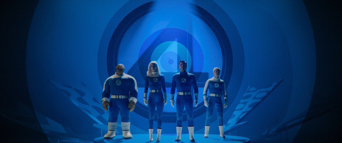 edsangui's tweet image. esse novo quarteto fantástico é uma delicinha de ver. trama fechadinha, visual bonitinho, o elenco funciona, e a trilha do michael giacchino é a 2ª melhor coisa, perde só pra vanessa kirby, que brilha como sue. galactus… esperava mais
nota: 7/10