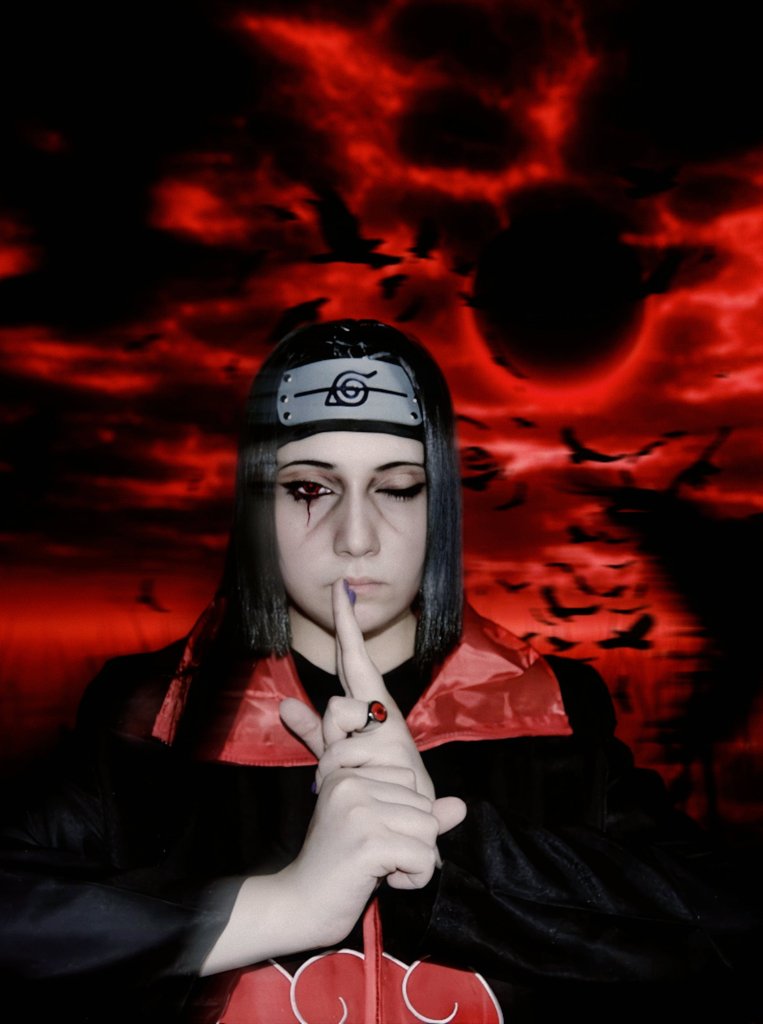KuchikiSashi's tweet image. Some #itachi cosplay pics I took since I got my Akatsuki robe โก