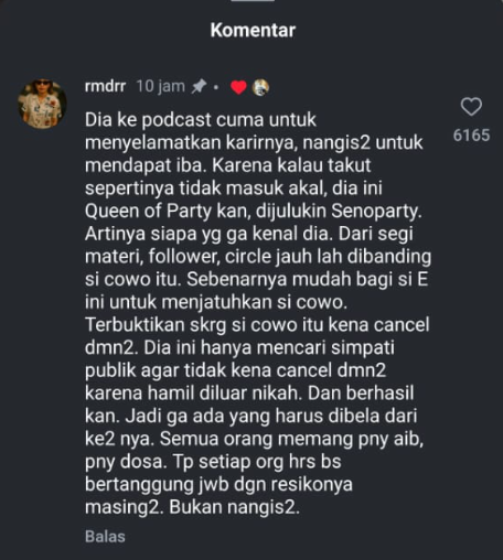 <a href="/whoopziiy/">𓆝 𓆟 𓆞 𓆝 𓆟</a> Suka sama salah satu komen org di IG