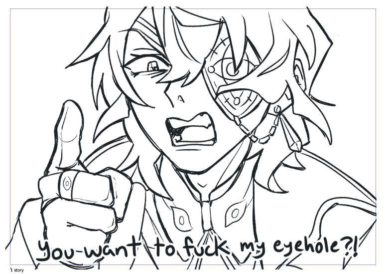 CroChoukuro's tweet image. (wip) cooking something up #anaxa