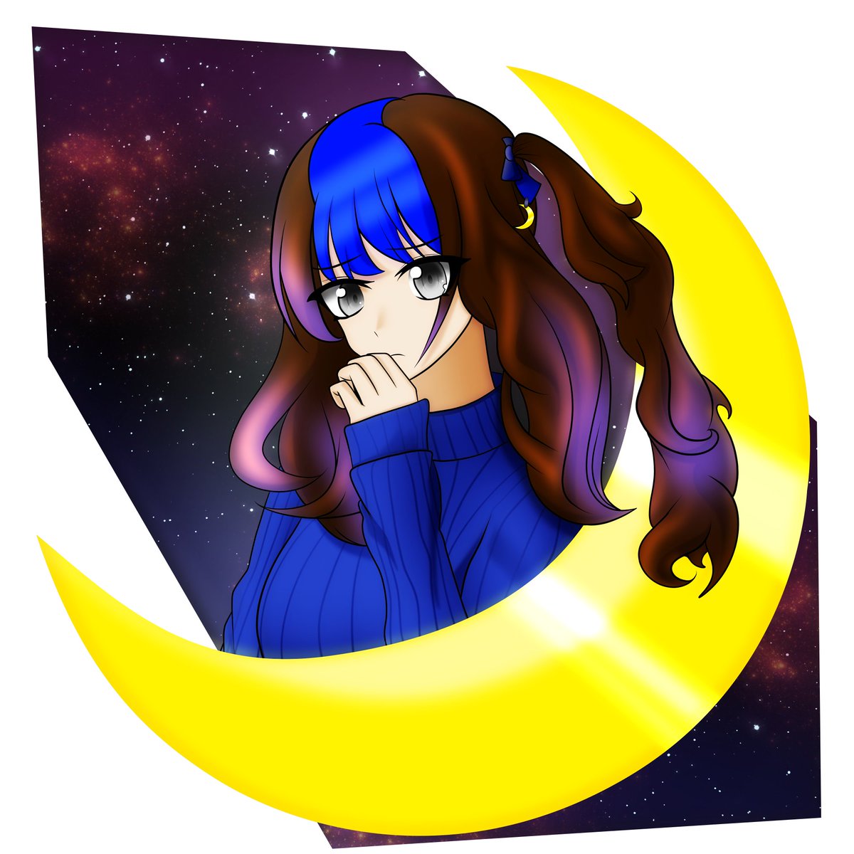 Art Fight Defense: Midnight- Crescent View
Char design by Midnight_Unknown