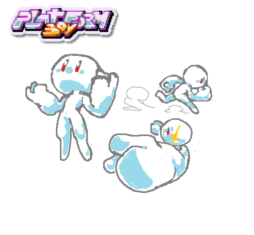 ZaZas_P's tweet image. Some sketches of Platform Boy — a content update is coming soon! 👀