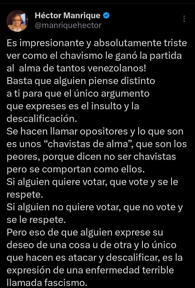 WilliamMazinger's tweet image. . 🚫 PROHIBIDO OLVIDAR 🚫
El venezolano tiene la memoria muy corta, por eso siempre es bueno recordar el caso de la piltrafa @manriquehector que hoy pretende ser el faro de la moralidad y la coherencia.
#HDP
#23Jul