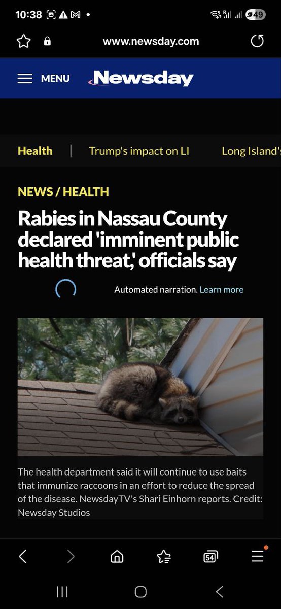 chrissaccocia1's tweet image. I told you. Watch out for RABIES like viruses bio attacks, ESPECIALLY in New York, July 4, 2025
I also told you these types of viruses have an incubation period 2-8 weeks.
Guess what?
NEW YORK DECLARES IMMINENT PUBLIC HEALTH THREAT FROM RABIES!
Whats the score now fuckers?