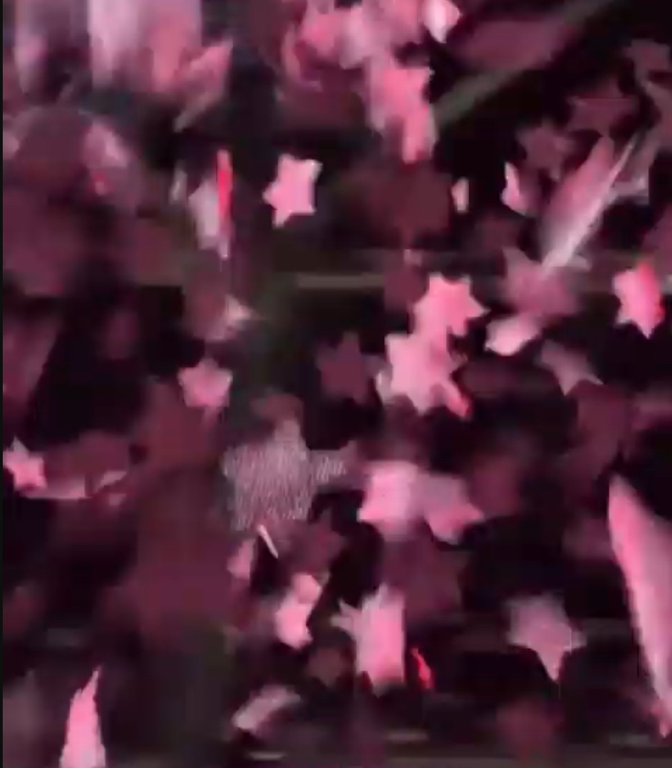 taygrccie's tweet image. the confetti im sick to my fucking stomach