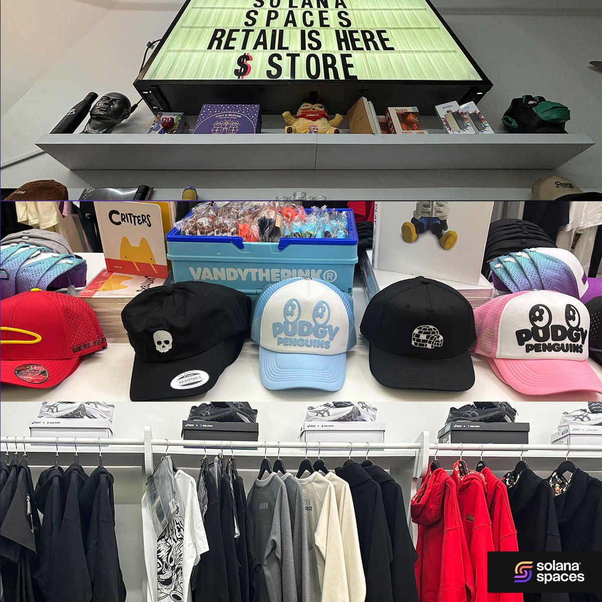 solanaspaces's tweet image. What’s some underrated merch from projects you love that NEED to be at Solana Spaces (if it’s not already)? 👀🧢
Drop your favorite projects in the comments and show them some love! 💜👇