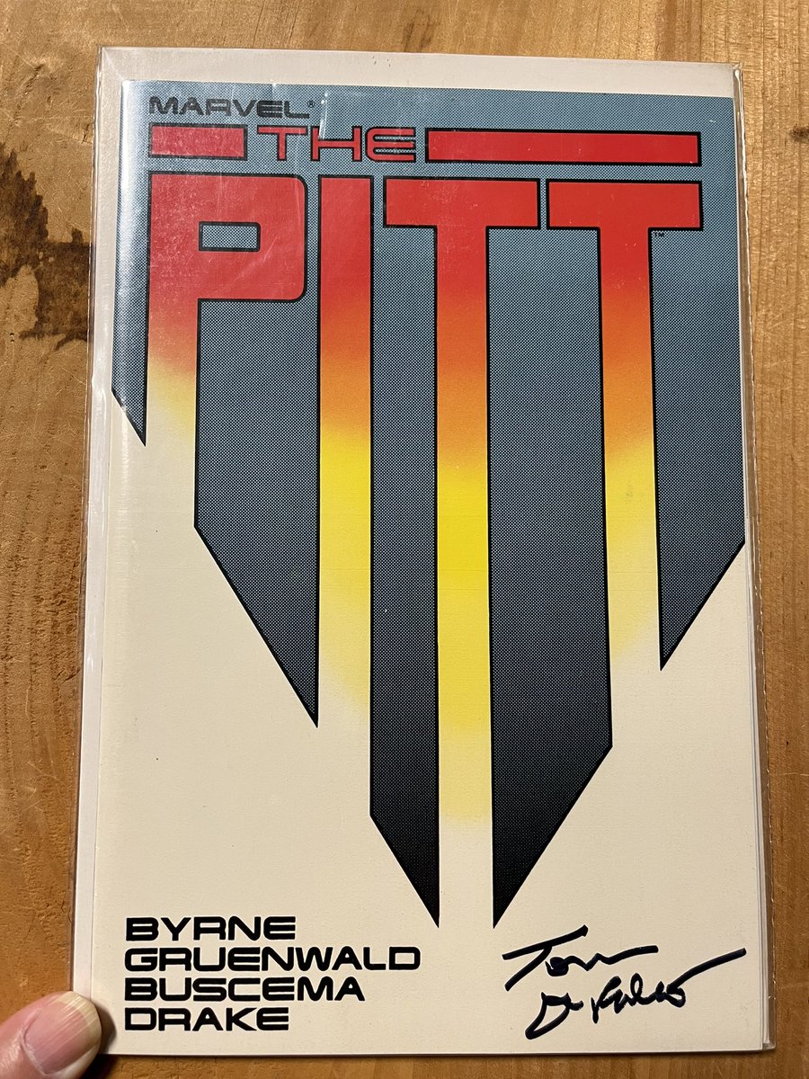 StipplingV's tweet image. Signed Comics
Day 204 of 365

The Pitt 1

Tom DeFalco