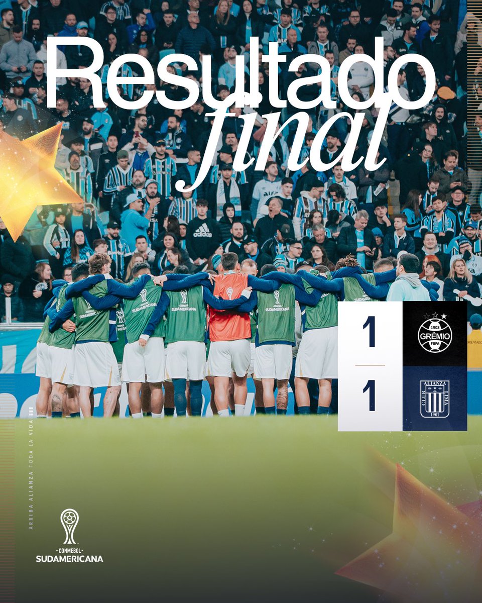 ClubALoficial's tweet image. ⏱ |𝑴𝑰𝑵𝑼𝑻𝑶 𝑨 𝑴𝑰𝑵𝑼𝑻𝑶| ⏱
🏆: @Sudamericana
@Gremio 1-1 @ClubALoficial
𝑹𝒆𝒔𝒖𝒍𝒕𝒂𝒅𝒐 𝒈𝒍𝒐𝒃𝒂𝒍: 1-3 💙
⛳️ 𝑬𝒍 𝒑𝒂𝒓𝒕𝒊𝒅𝒐 𝒉𝒂 𝒕𝒆𝒓𝒎𝒊𝒏𝒂𝒅𝒐.
¡¡¡𝑨 𝑶𝑪𝑻𝑨𝑽𝑶𝑺 𝑫𝑬 𝑭𝑰𝑵𝑨𝑳!!!!! 👏🏾👏🏾👏🏾
#ConAlianzaSiempre
#VamosPorMás
#ReafirmaTuLeALtad