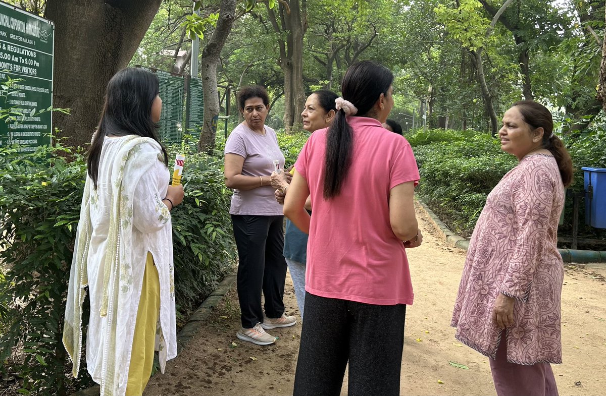 Eeshna_Gupta's tweet image. 📍Sh. Atal Park, W Block

#SAYNOTOHOSPITAL In GK1