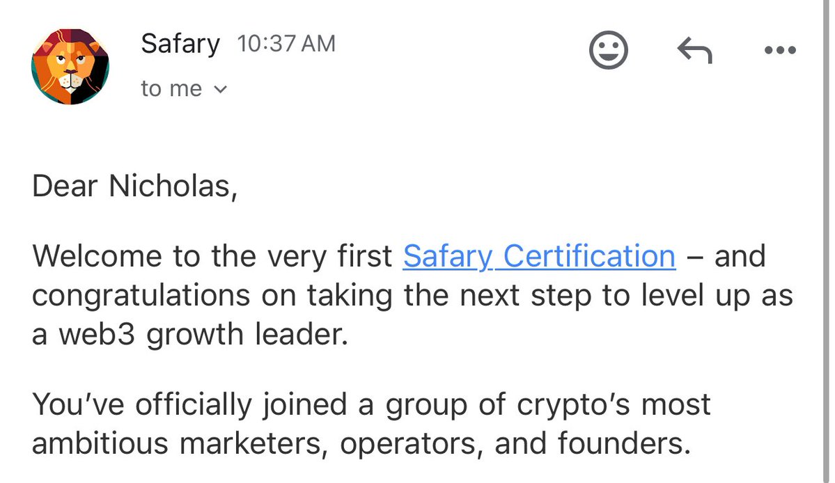 Its time to level up <a href="/Safaryclub/">Safary 🦁</a>