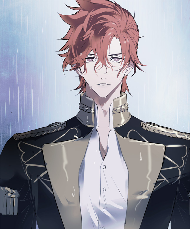 maabowind's tweet image. 雨に濡れた前髪がまるで血のように映るかもしれない