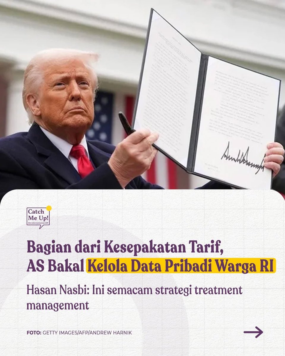 catchmeupco's tweet photo. Data pribadi kita sebagai WNI di dalam negeri aja kadang bocor, sekarang malah mau ditransfer terbuka ke Amerika. Negara, tidak menganggap data pribadi kita penting. Ironi sekali WNI. https://t.co/B0cRWdtEQy