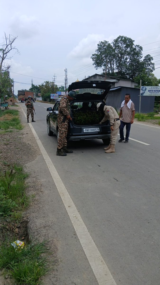 M&N Sector CRPF (@mnp_2018) on Twitter photo On 23.07.2025 (0500-1200) CRPF established a mobile Check Post(MCP) at different strategic palaces in Manipur. A total of 426 vehicles were inspected, and 652 individuals were frisked.#CRPF remains dedicated to ensuring peace and stability in Manipur.
<a href="/HMOIndia/">गृहमंत्री कार्यालय, HMO India</a>
<a href="/crpfindia/">🇮🇳CRPF🇮🇳</a> On 23.07.2025 (0500-1200) CRPF established a mobile Check Post(MCP) at different strategic palaces in Manipur. A total of 426 vehicles were inspected, and 652 individuals were frisked.#CRPF remains dedicated to ensuring peace and stability in Manipur.
<a href="/HMOIndia/">गृहमंत्री कार्यालय, HMO India</a>
<a href="/crpfindia/">🇮🇳CRPF🇮🇳</a>
