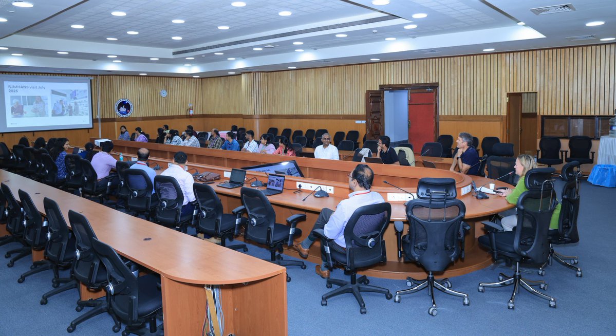 NIMHANS_BLR's tweet image. 🔬 Celebrating young minds at #PrecInNor’s Next-Gen Neuroscience Showcase!
India 🇮🇳 & Norway 🇳🇴 unite to train future leaders in #PrecisionPsychiatry.
Deep science, bold ideas, global impact.
#NIMHANS #UIO #GlobalMentalHealth #INCP2 #Neuroscience #PhD