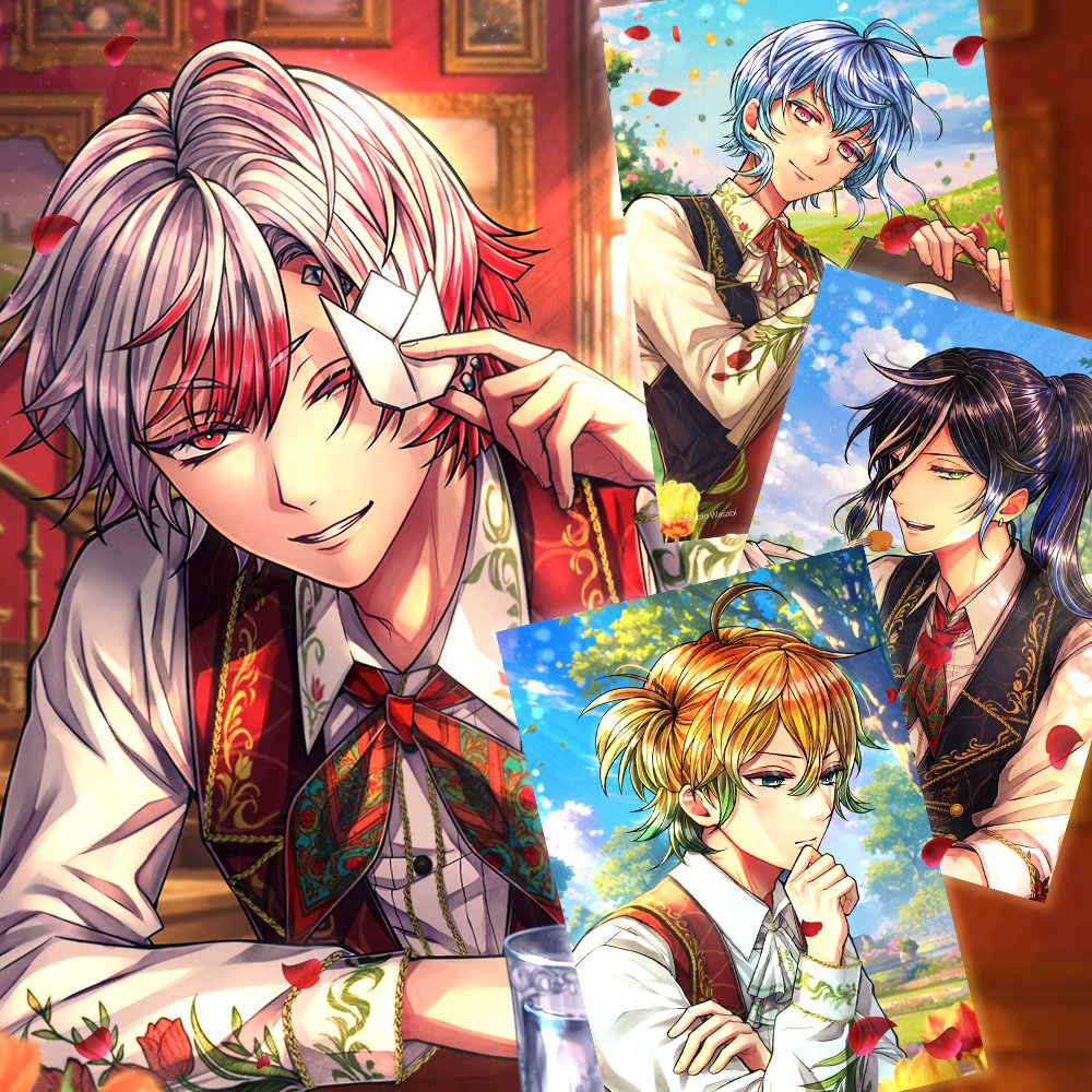 akuneko_shop's tweet image. ~新商品販売まであと1日~
🌹7/25 12:00頃販売 NEW ITEM🌹
『執事が愛した花園』
チューリップ畑のある美しい街で過ごした思い出が蘇るブロマイドでございます🌷
販売開始から2週間後まで
50円引きの500円となります🦋
#あくねこ
#スタジオわさびSHOP
