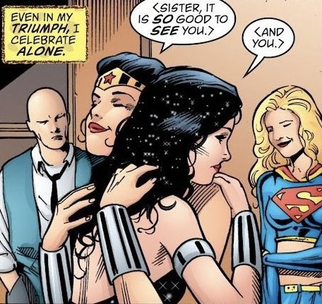 JTWonderdome's tweet image. I have some times to think about it. Even though Diana and Donna aren't biological sisters. But, they are still are sisters. This is remind that family come in many ways some blood, some adopted, and chosen family. They are still sisters at end of the day