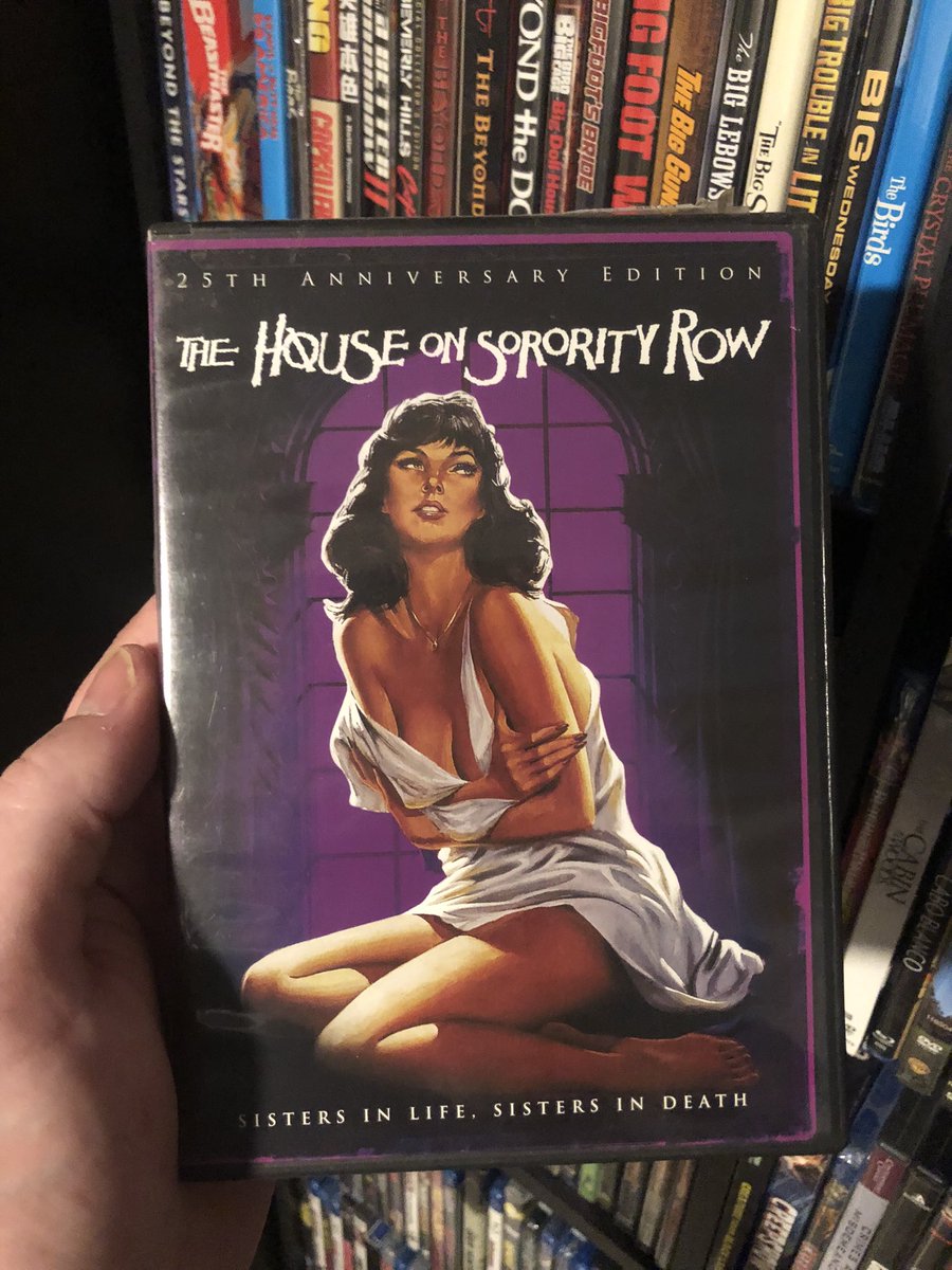 bonkersasscin's tweet image. Now Watching: THE HOUSE ON SORORITY ROW (1982)