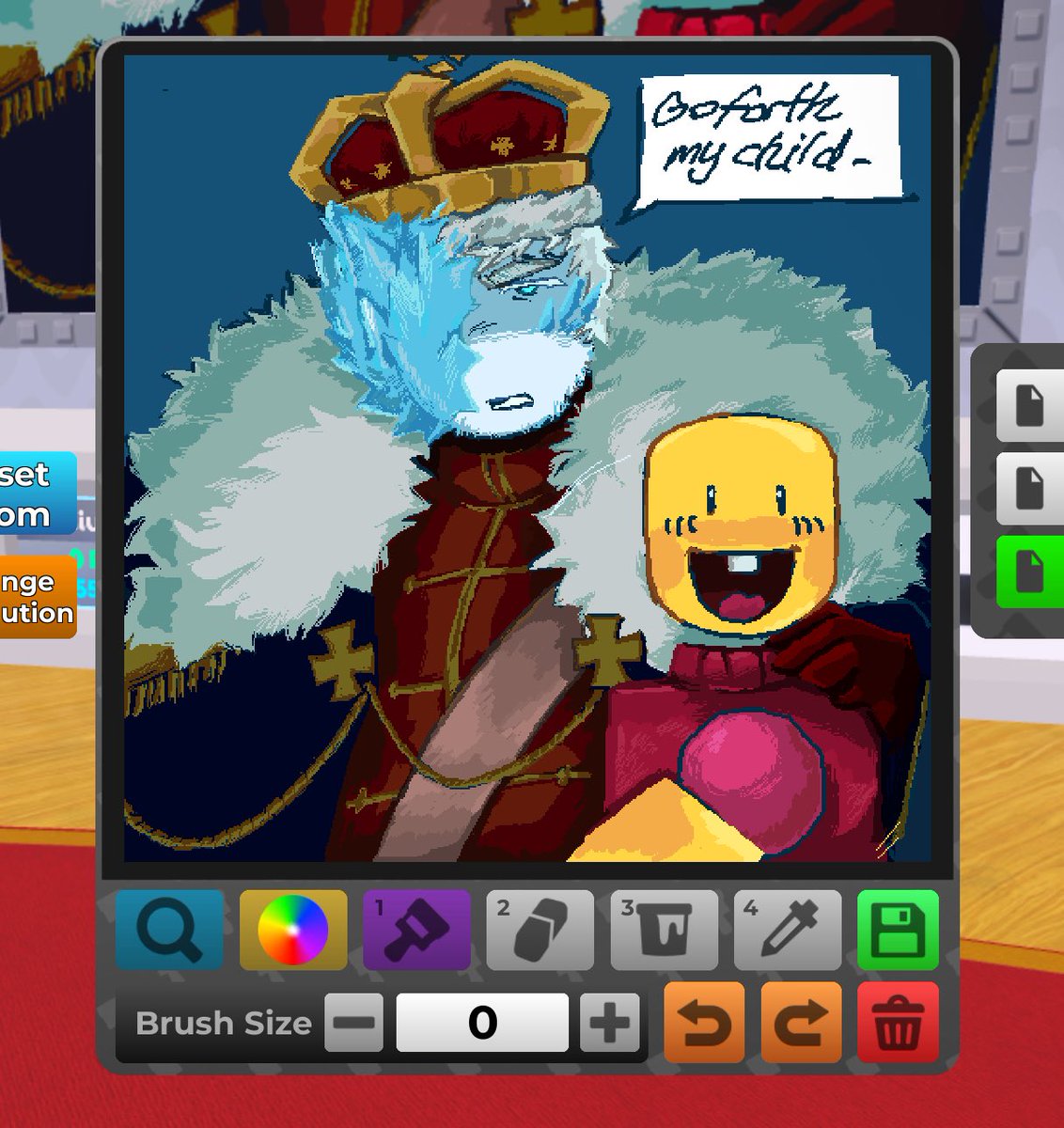 SoliBlaze's tweet image. I like the game already #BlockTales