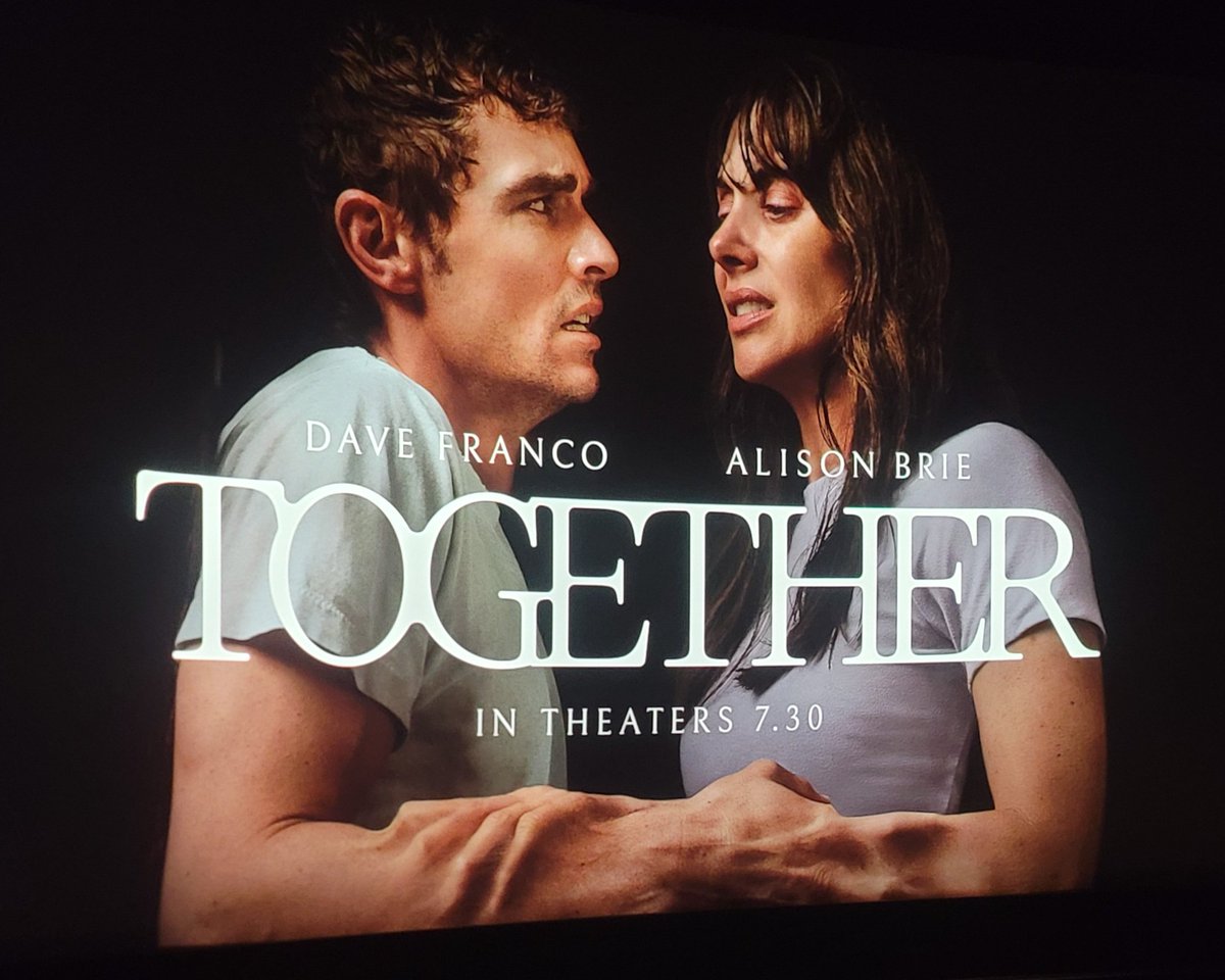 joshbecker659's tweet image. #TOGETHER is my new FAVORITE horror movie of 2025! This one had my pulse at an unhealthy level during the whole runtime. Body horror has never been more back, and I love it, but i need anxiety pills after watching that