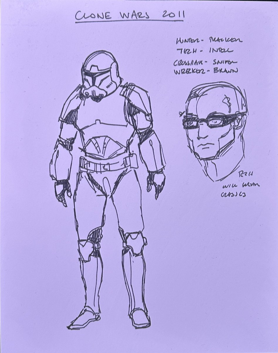 CorellianCat's tweet image. Dave filoni sketches from TCW
#starwars #clonewars
