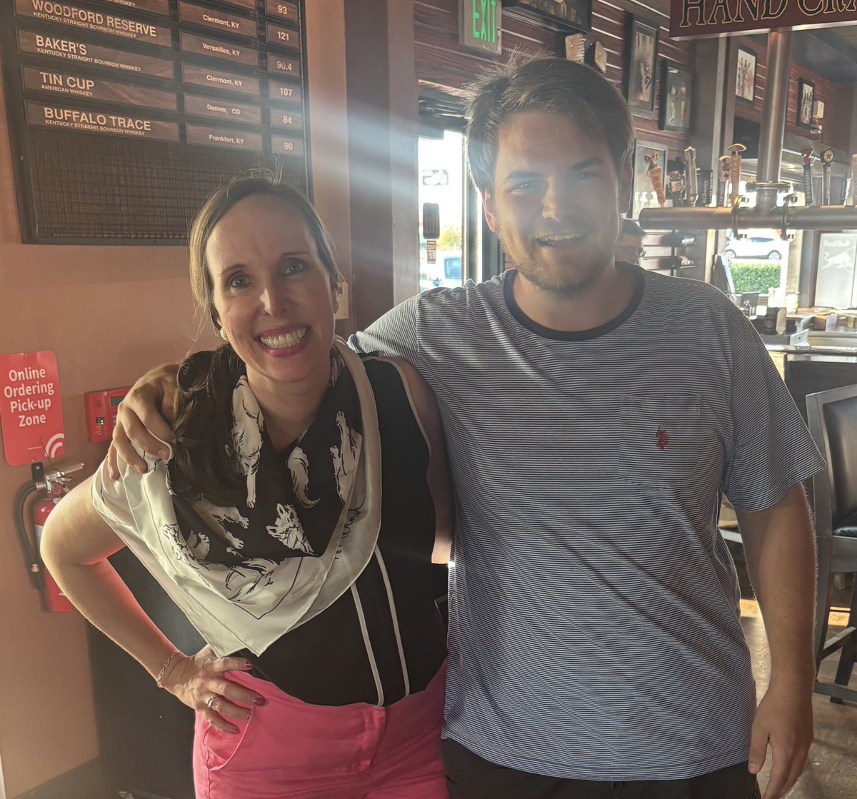 How amazing to see a former student all grown up! Even more amazing that he remembered me after all these years. 

Cole, you made my day. Thanks for taking the time to walk up to me to say, “Miss Hindberg?!”