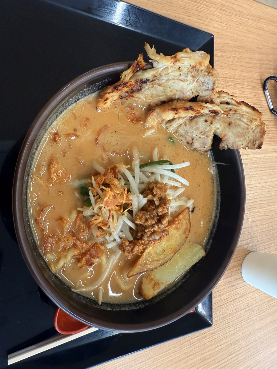 ラーメン🫡
ゴゴイチ着なので🤭