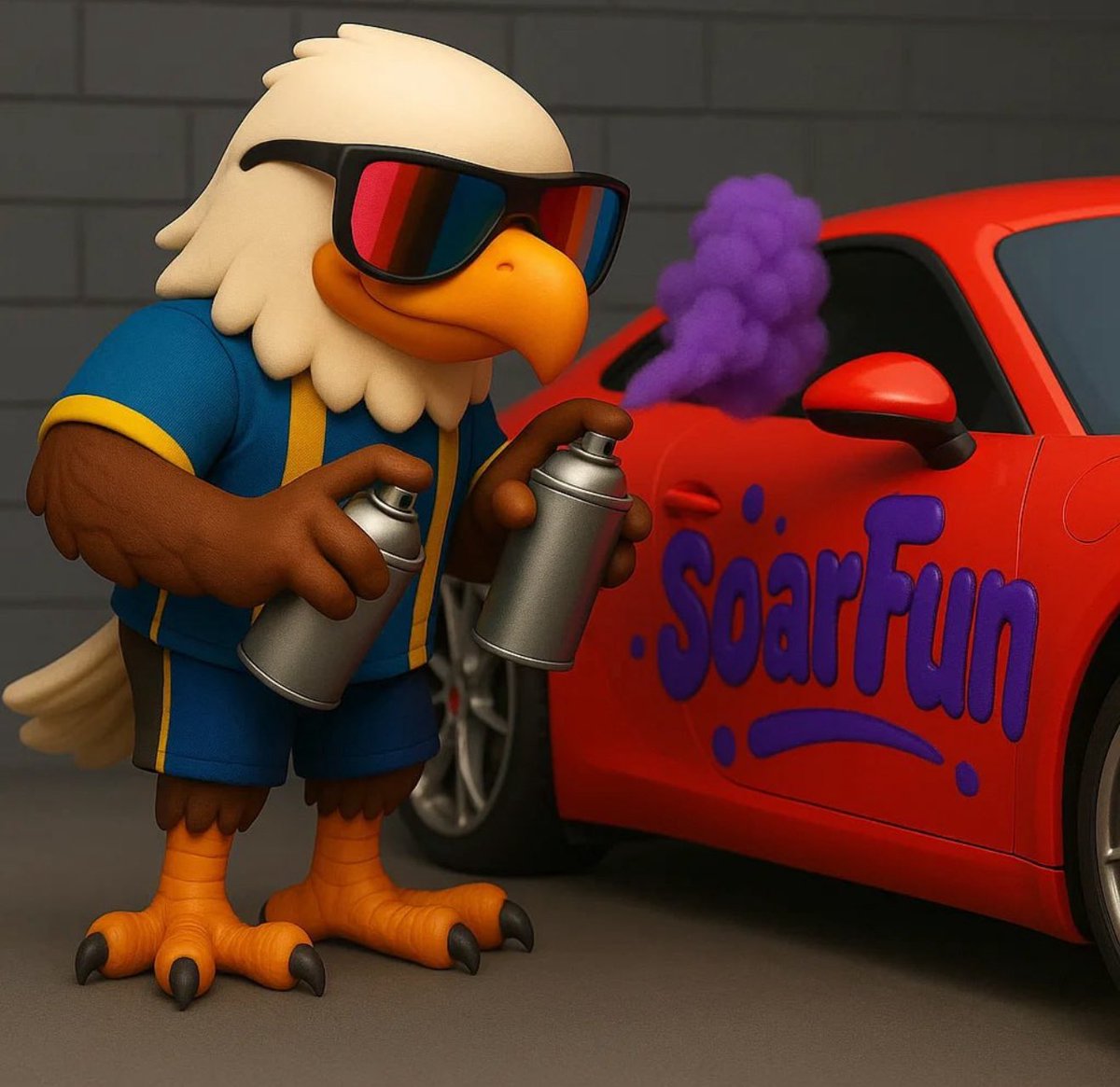 web3nicol's tweet image. GM 

say it back if you’re bullish on SoarFun
