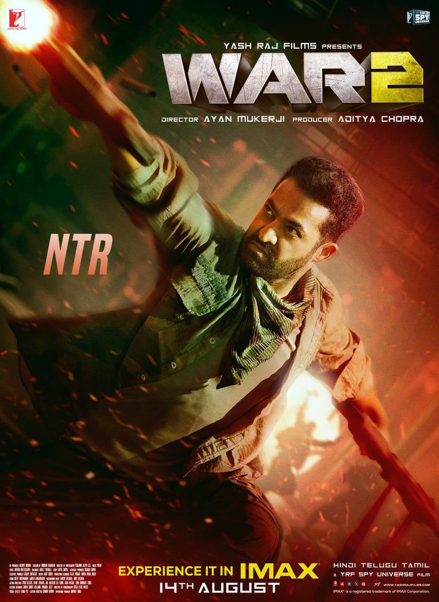 MAN OF MASSES <a href="/tarak9999/">Jr NTR</a> Anna #War2 Trailer Kadapa District Theatres Final List

1. Kadapa - Apsara Cinemas
2. Proddatur - Sudha 
3. Rajempeta - BS
4. Railway Kodur - Chandan Cinemas
5. Pulivendula - Maruti
6. Jammalamadugu - TNR 
7. Rayachoty - Sai

#War2Trailer 💥💥💥💥💥