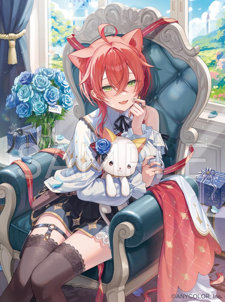 momoimon_1's tweet image. にじさんじ所属、獅子堂あかりさんの誕生日グッズのビジュアルを担当させていただきました!
よろしくお願いいたします🐱💫
